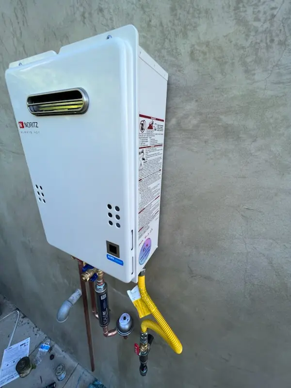 Tankless water heater installation for Nottingham Woods homes